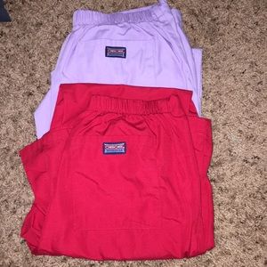 Bundle of scrub pants.